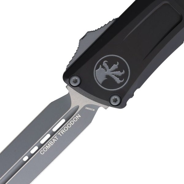 Microtech Combat Troodon DE Gen III Auto - Gray Coated