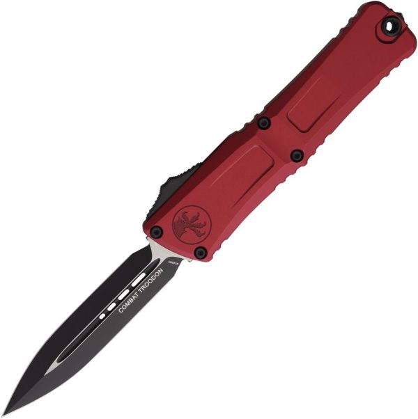 Microtech Combat Troodon DE Gen III Auto - Merlot