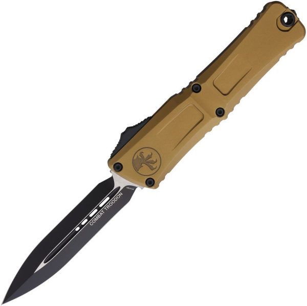 Microtech Auto Combat Troodon DE Gen III Tan M390MK