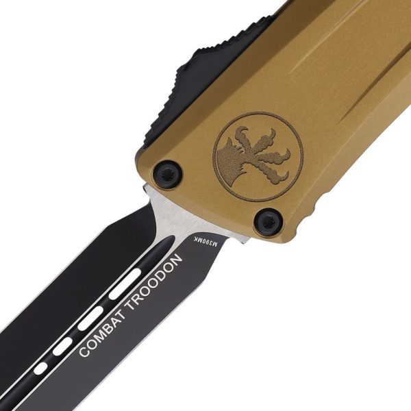 Microtech Auto Combat Troodon DE Gen III Tan M390MK