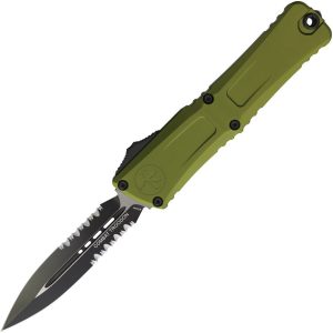 Microtech Auto Combat Troodon OD Partial Serrated M390MK