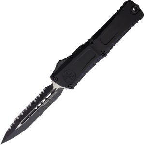 Microtech Auto Combat Troodon Black Serrated M390MK