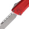 Microtech Combat Troodon SE Gen III Red Handle Automatic