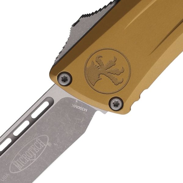 Microtech Auto Combat Troodon SE Gen III Tan
