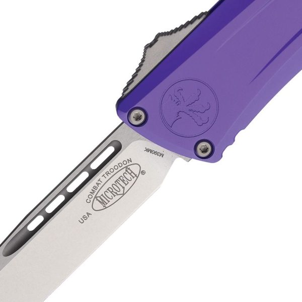 Microtech Combat Troodon SE Gen III Purple Auto