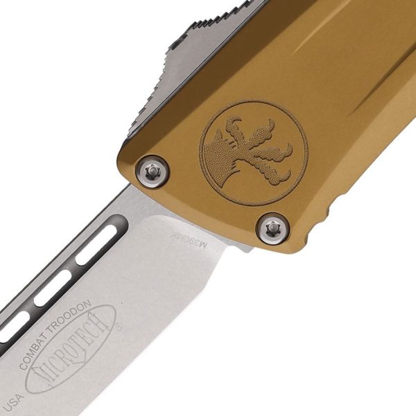 Microtech Combat Troodon SE Gen III Tan Stonewash
