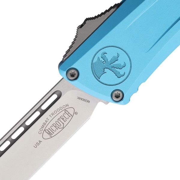 Microtech Combat Troodon SE Gen III Turquoise Auto