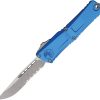 Microtech Combat Troodon SE Gen III Auto 4" Blue Folding Knife