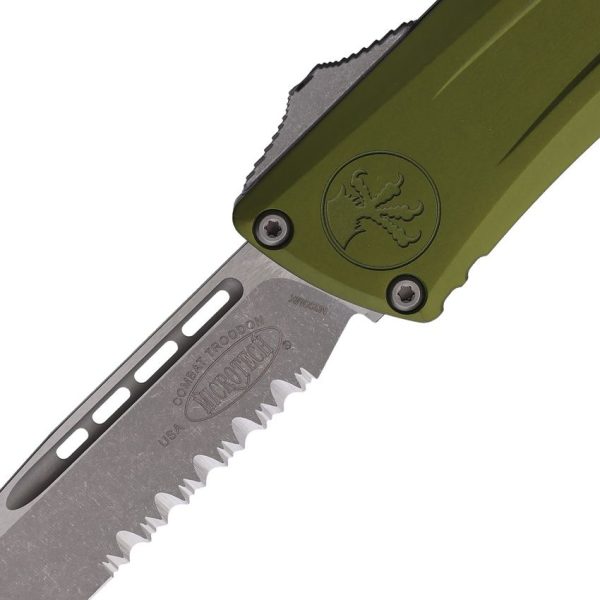 Microtech Combat Troodon SE Gen III OD Green Auto