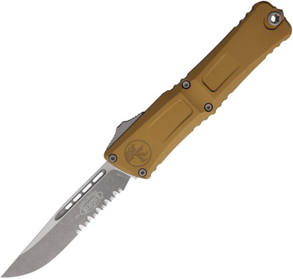Microtech Combat Troodon SE Gen III Tan Auto