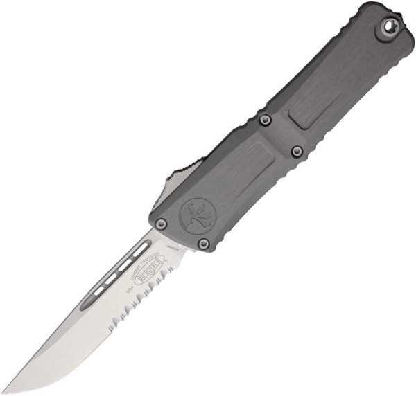 Microtech Auto Combat Troodon SE Gen III - Gray M390