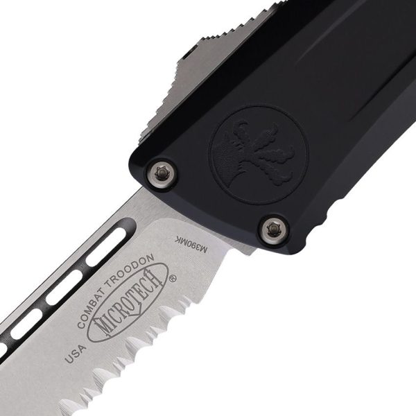 Microtech Combat Troodon SE Gen III Auto Stonewash