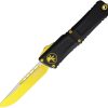 Microtech Combat Troodon SE Gen III - Corvette Yellow M390