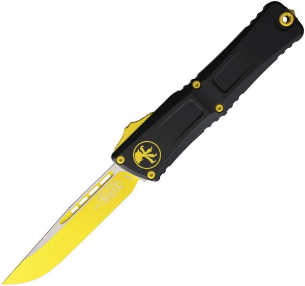 Microtech Combat Troodon SE Gen III - Corvette Yellow M390
