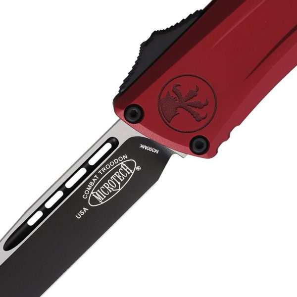 Microtech Auto Combat Troodon SE Gen III - Merlot Two-Tone