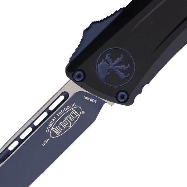 Microtech Combat Troodon SE Gen III - Navy Blue Cerakote