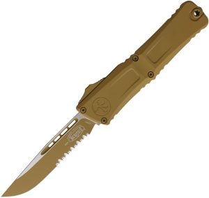 Microtech Combat Troodon SE Gen III Serrated Tan