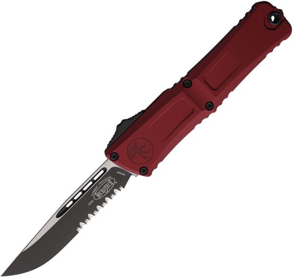 Microtech Auto Combat Troodon SE Gen III - Merlot Aluminum