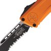 Microtech Auto Combat Troodon SE Gen III - Orange Aluminum