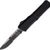 Microtech Auto Combat Troodon SE Gen III - Black Aluminum