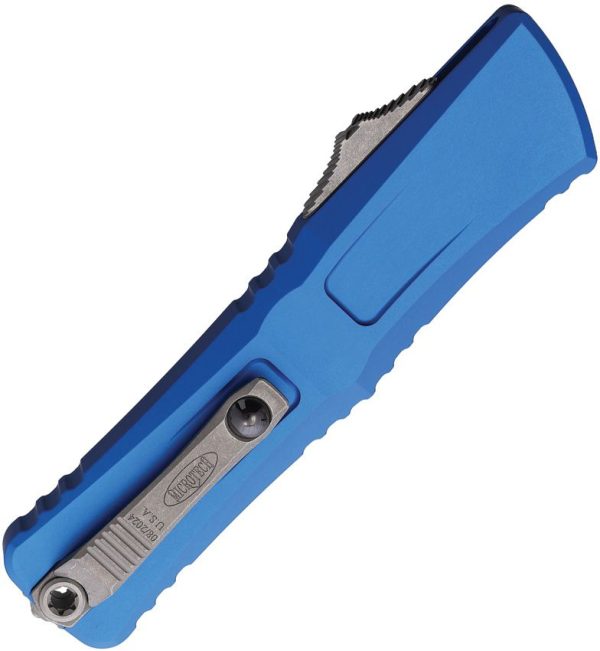 Microtech Auto Combat Troodon T/E GenIII Blue Handle