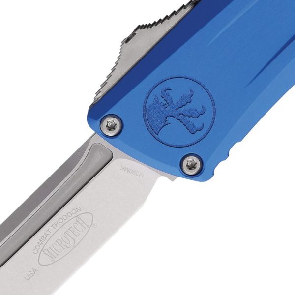 Microtech Auto Combat Troodon T/E GenIII Stonewash