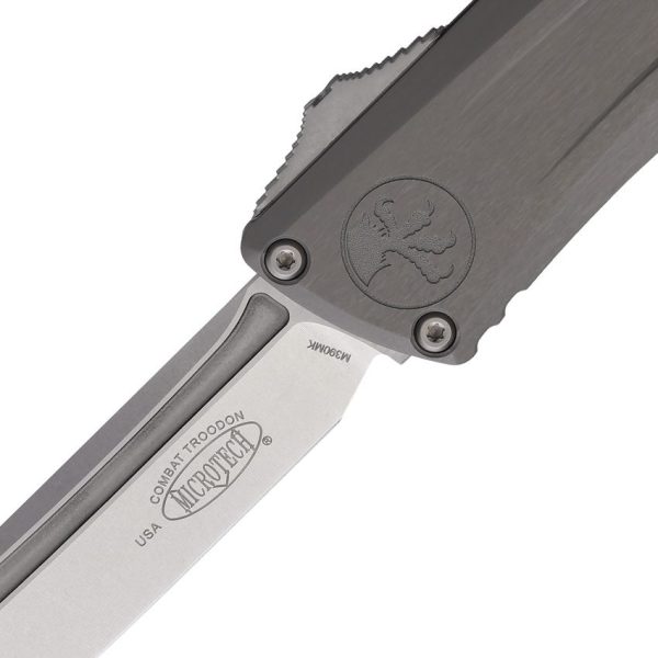 Microtech Combat Troodon T/E GenIII Auto - Gray