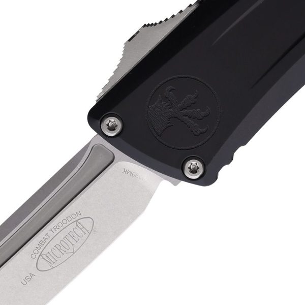 Microtech Auto Combat Troodon T/E GenIII Stonewash Tanto