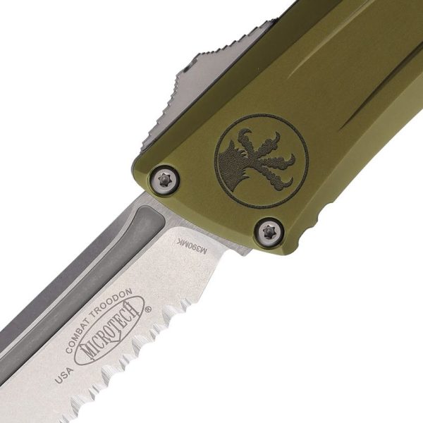 Microtech Combat Troodon T/E GenIII Auto OD Green M390MK