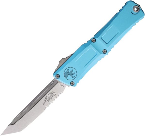 Microtech Combat Troodon T/E GenIII Auto Turquoise M390MK