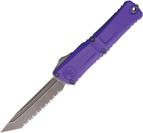 Microtech Auto Combat Troodon T/E GenIII Purple Apocalyptic