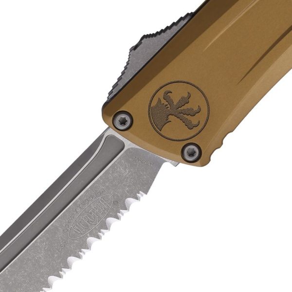 Microtech Auto Combat Troodon T/E GenIII Tan Apocalyptic
