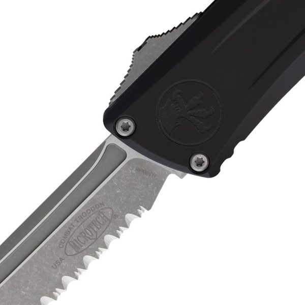 Microtech Combat Troodon T/E GenIII Black Serrated Apocalyptic