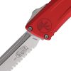 Microtech Auto Combat Troodon T/E GenIII Red Stonewash