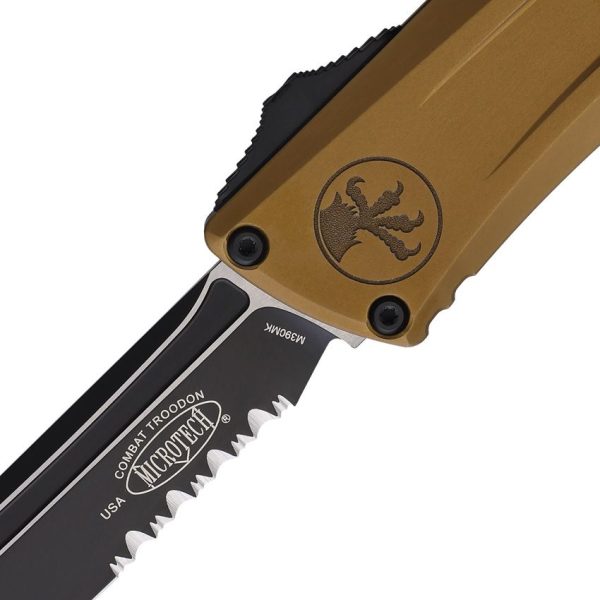 Microtech Combat Troodon T/E GenIII Auto Tan