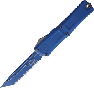 Microtech Combat Troodon T/E GenIII Auto Blue Cerakote