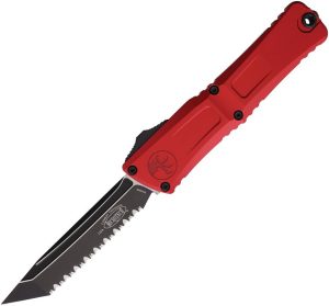 Microtech Combat Troodon T/E GenIII Auto Red Serrated