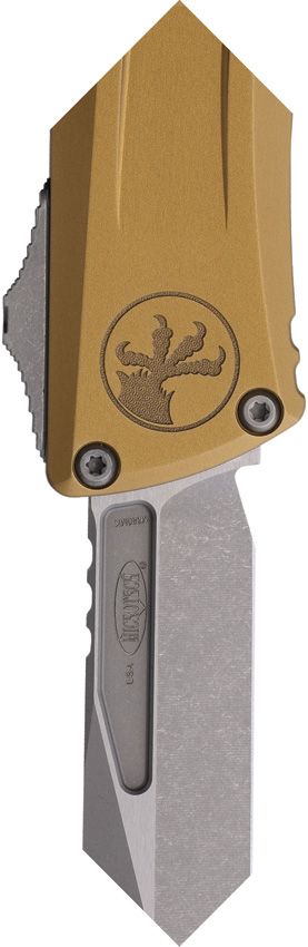 Microtech Auto Combat Troodon GenIII AP Tan Bowie