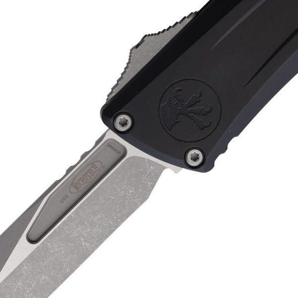 Microtech Auto Combat Troodon GenIII AP Black Bowie
