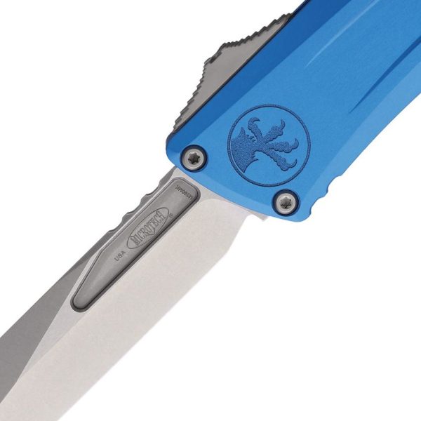 Microtech Auto Combat Troodon S/E GenIII Blue Bowie