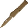 Microtech Combat Troodon SE Gen III Cerakote Tan