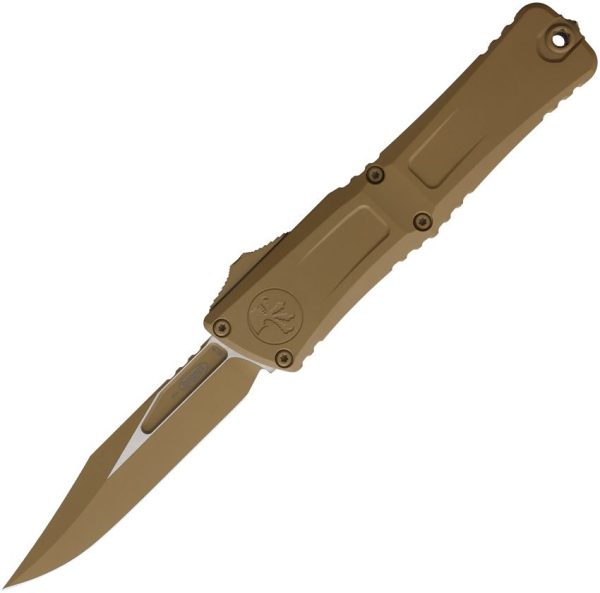 Microtech Combat Troodon SE Gen III Cerakote Tan