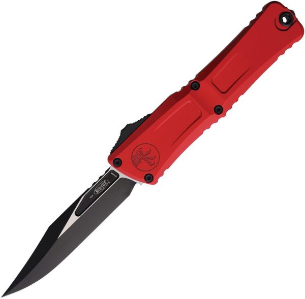 Microtech Combat Troodon GenIII Red Aluminum Automatic Bowie