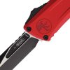 Microtech Combat Troodon GenIII Red Aluminum Automatic Bowie