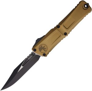 Microtech Combat Troodon SE GenIII M390MK Tan Aluminum