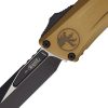 Microtech Combat Troodon SE GenIII M390MK Tan Aluminum