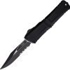 Microtech Combat Troodon GenIII Serrated M390MK Black Automatic