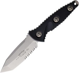 Microtech Socom Alpha Mini T/E Stonewash Serrated M390
