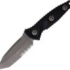 Microtech Socom Alpha Mini T/E Apocalyptic Serrated M390