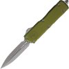 Microtech Auto Scarab II OTF M390 OD Green Dagger